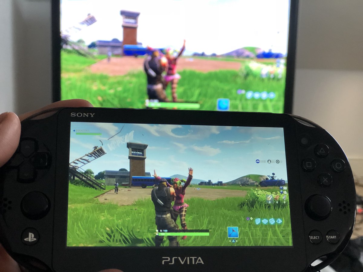 Fortnite on ps vita Fortnite on ps vita