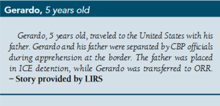 12/x Some families were held together, some kids were sent to separate facilities, some parents were held in jail while kids were released to relatives or sent to foster care facilities. On top of this thousands of parents were deported while children remained in the US.