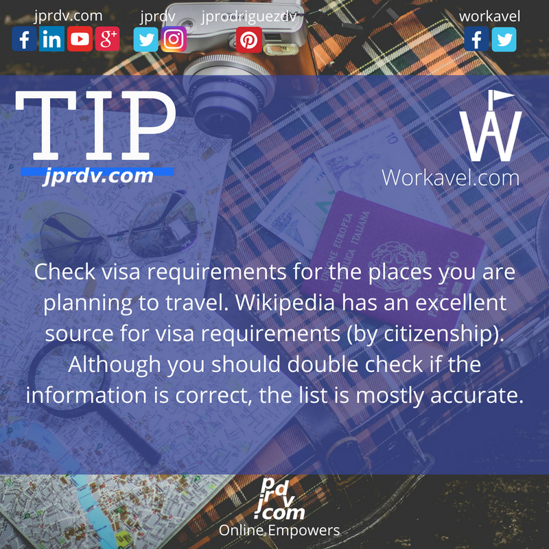workavel's tweet photo. TIP: Check visa requirements for the places you are traveling
https://t.co/qwC72aa57w
#jprdv #jprdvcom #workavel #digitalnomad #wanderlust #work #travel #lifestyle #locationindependence #remotework https://t.co/iS7jRbm9kC