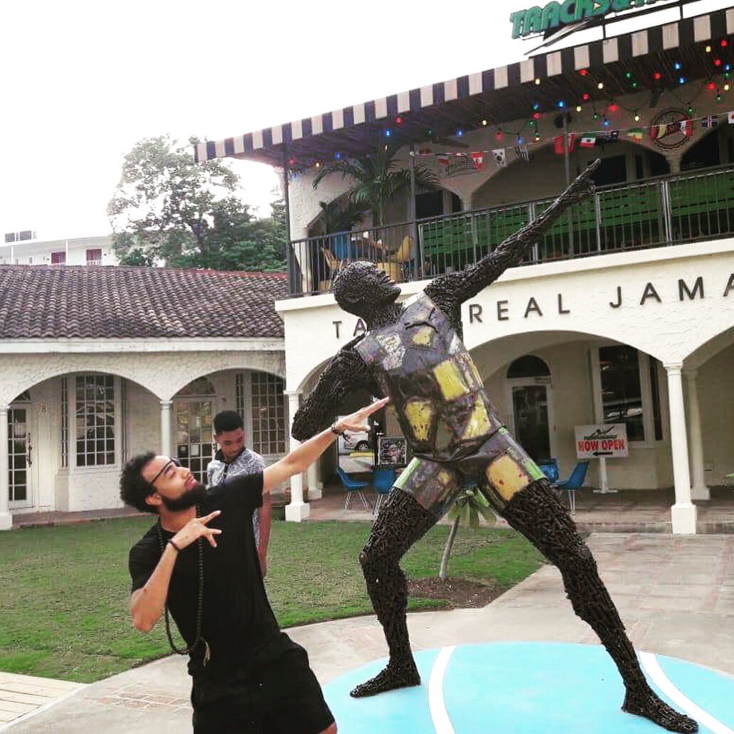 HackerHostelJM's tweet photo. We had a great time at Usain Bolt's Tracks and Records in Montego Bay! @UBTandR #HACKERHOSTEL2018 #CTRLITJAMAIACA #ILIVEWHEREYOUVACATION #STARTUPLIFE #inclusion #diversity #tech #innovation #jamaica #UBTandR #MONTEGOBAYTRACKS #weekend #HACKERHOSTELWEEKENDS https://t.co/DGGDcSr8Kv