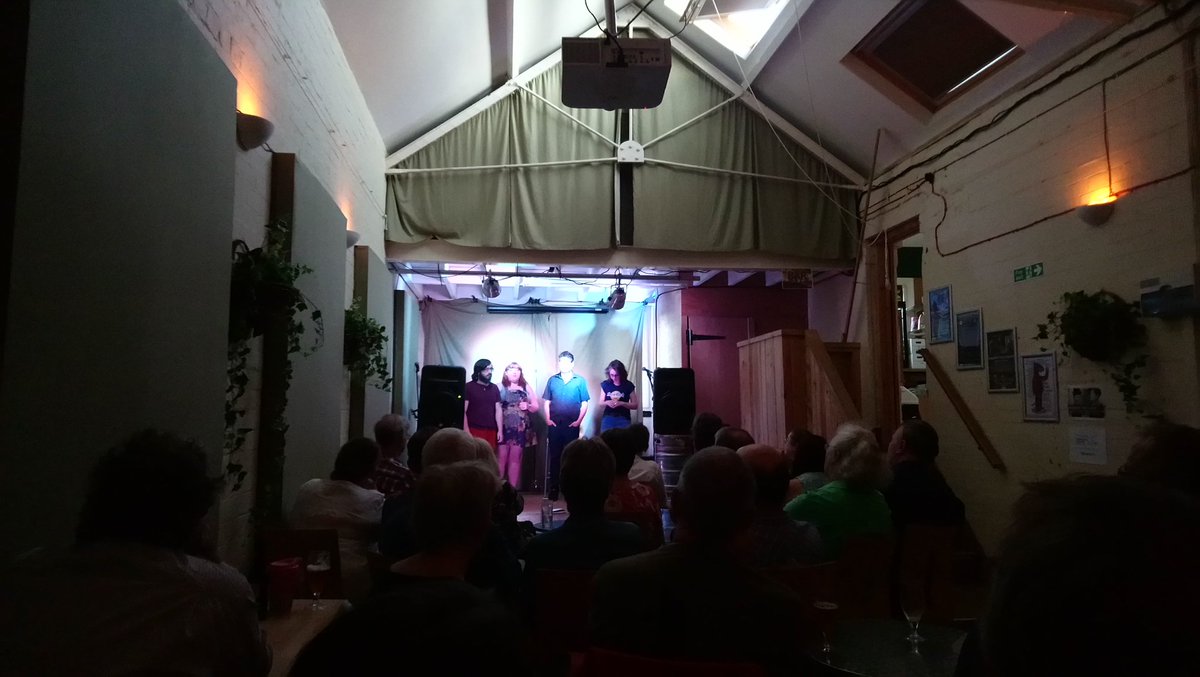 gilmoreroberts's tweet photo. Awesome to FINALLY catch @The_Teacups here in #Sheffield - beautiful thoughtful arrangements and a full house enjoying the sounds! #acapella #acamazing https://t.co/ee8DbLxFYo