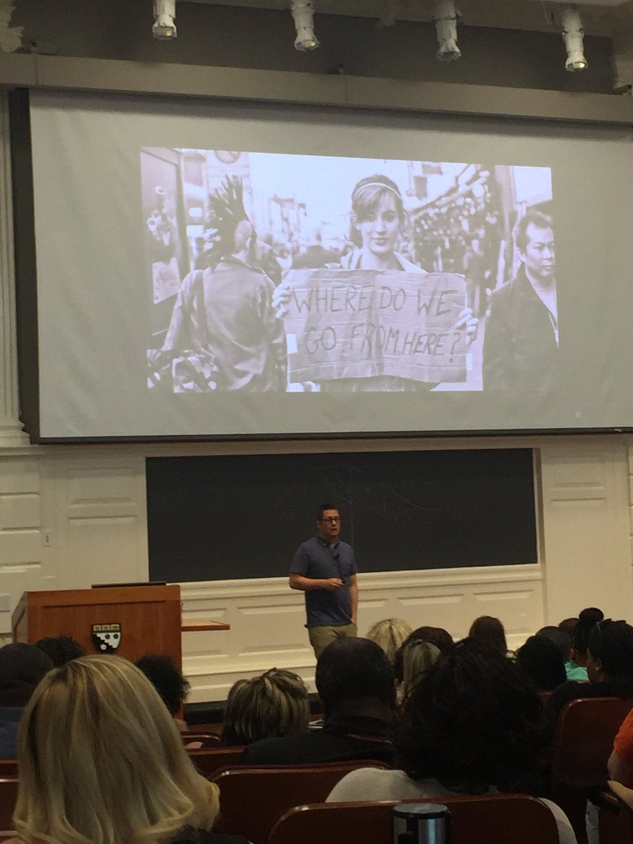 EuniqueLawrence's tweet photo. “In the end, we will remember not the words of our enemies, but the silence of our friends.” —Dr. MLK, Jr.
POWERFUL conversation with @hgse Professor @RGGonzales1 on “What We Can Learn from DACA, “ just as the news broke... WHAT. TIMING. #ProfEdUSL https://t.co/y4eoak8pqc