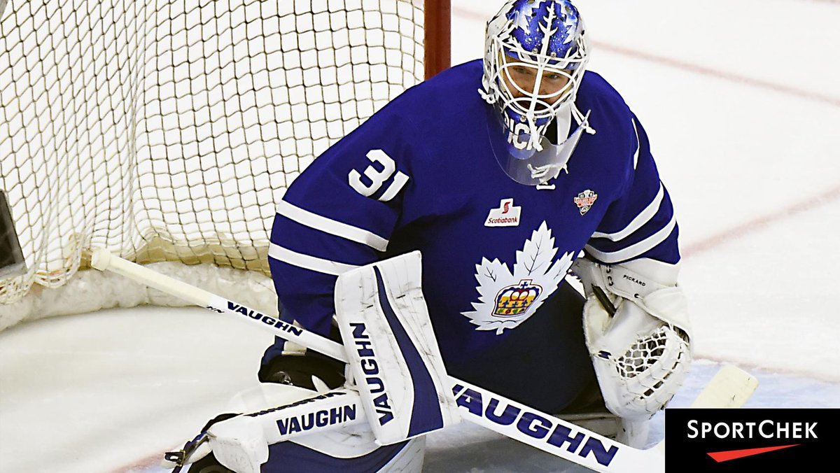 MapleLeafs's tweet photo. .@SportChek Player Alert

The @MapleLeafs have signed goaltender @cpickard1 to a one-year contract.

MORE » https://t.co/2y4xsO01tp | #TMLtalk https://t.co/wwnDsRrfaM