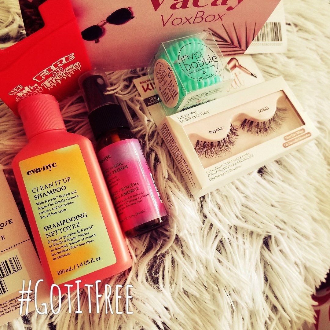 MarieLaguerre2's tweet photo. After a stressful day from work it feels good to come home to my VacayVoxBox!! and free coupons!!! Thank you @influenster 
#iaminvisibobble #contest #complimentary @invisibobble 
#blowoutlash #contest @kissproducts 
#evawashandprime #evanyc @evahairnyc 
#SOURPATCHKIDSFireFreeze https://t.co/CPUqwxDVGl