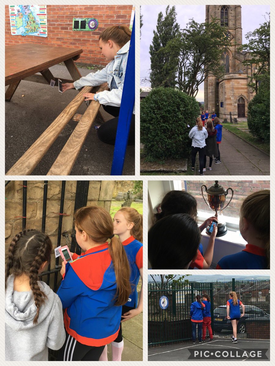 Lots of fun searching for QR codes! #girlguiding <a href="/Girlguiding_NWE/">Girlguiding North West England</a> <a href="/stjohnfarnworth/">St John's Farnworth</a>