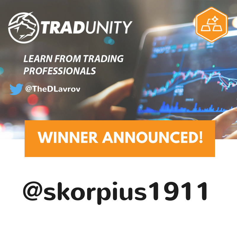 thedlavrov's tweet photo. And the GOLD goes to...
Congrats to our Gold subscription winner @skorpius1911 and thank you to everyone who has participated in our giveaway! #Tradunity #Trading #Giveaway https://t.co/W1shqCbRwX