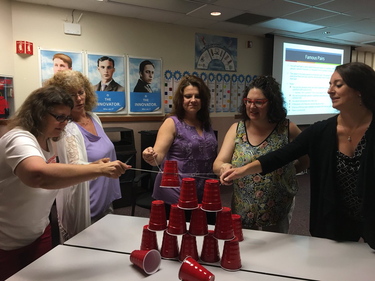 <a href="/Trinitywestbest/">Trinity West</a> @PrincipalCPLee getting trained on @weareTEAMology!