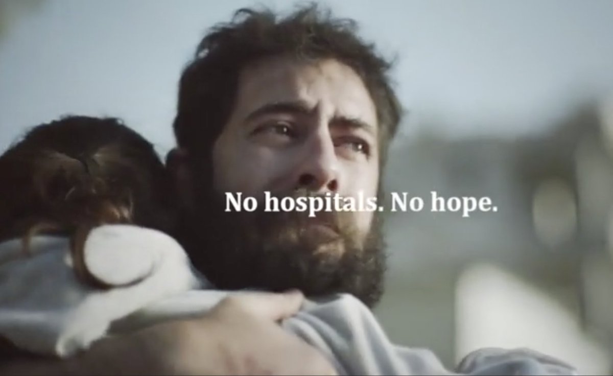 brett_borders's tweet photo. Sobering, powerful spot for International Committee of the Red Cross deservedly wins Grand Prix at #CannesLions https://t.co/k73zQxEEY3 https://t.co/n7kVsHMKxZ