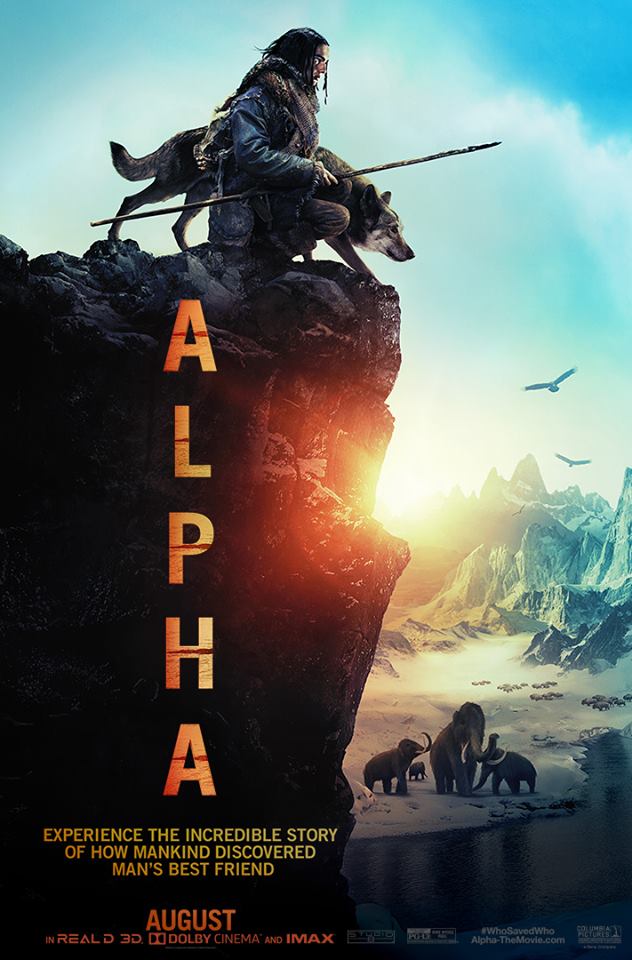 Legend3D_'s tweet photo. A stunning poster for a stunning film - Alpha out in theaters August 17th! #Legend3D https://t.co/eislDpmWv3