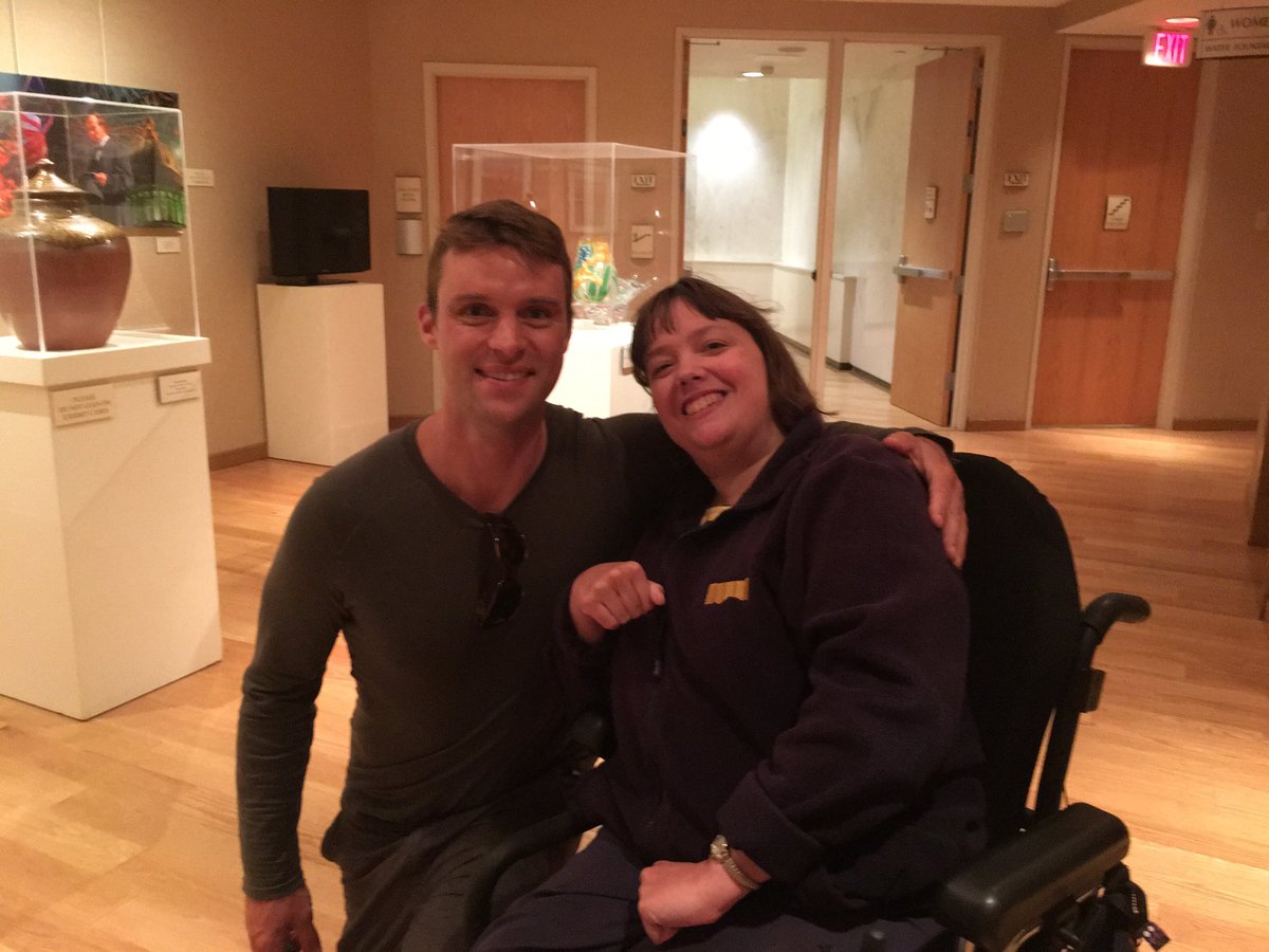 TORIRJOHNSON's tweet image. Happy West Virginia Day. Wow ⁦@Jesse_Spencer⁩ came to the museum today he was so nice. Thank You for the photo #ChicagoFire