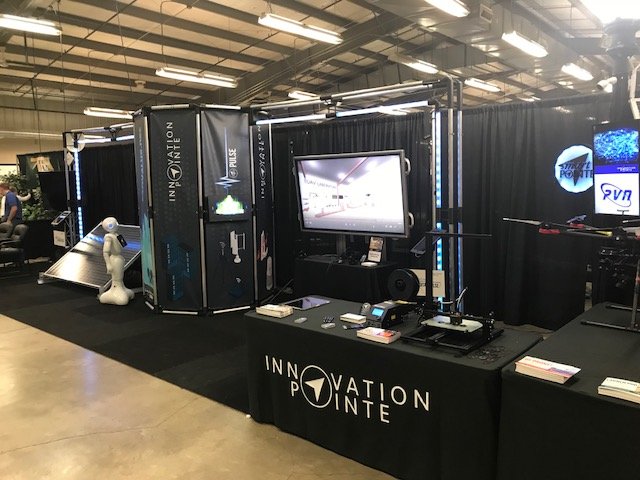 InnovPointe's tweet photo. Interested in learning more about 3D printed solutions? Our booth at the Michigan Clean Energy Conference is largely #3DPrinted. Come see us at Booth #13 to learn more! #MCEC18 https://t.co/jLf3a9QJts