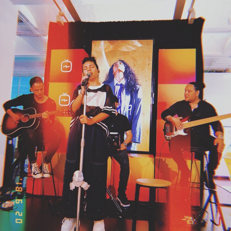 alessiacworld's tweet photo. Alessia performing at #IGTV, today (via @ericruscinski on Instagram) https://t.co/Y65Asr0hhA
