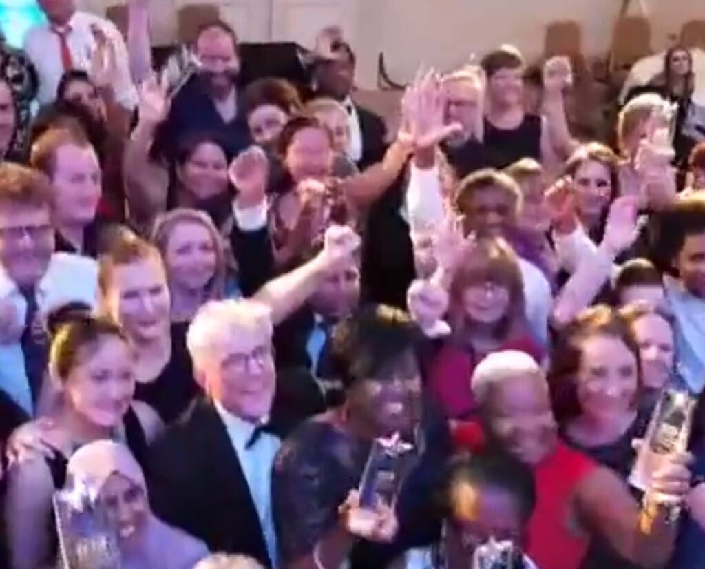 @RoyalFreeNHS @RoyalFreeChty @allourwellbeing #RFLOscars #porters                                          We are all winners @PeoplesNHS