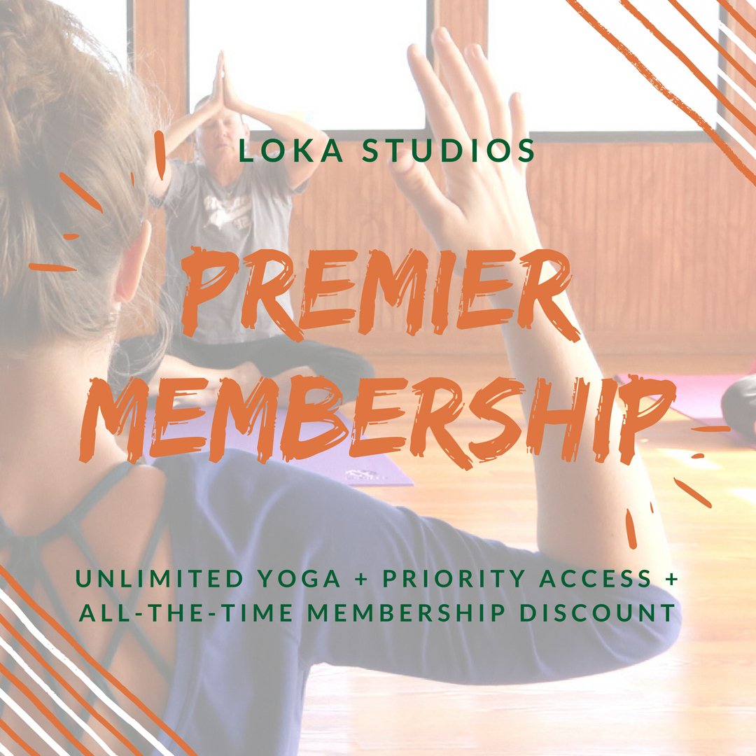 A great way to #getstarted is with our #PremierMembership -- where you get more #yoga and #wellness services for your #hardearned dollar!  PLUS, receive #priorityaccess to #wellnessseries, #workshops, #exclusiveevents, AND all-the-time membership #discounts.