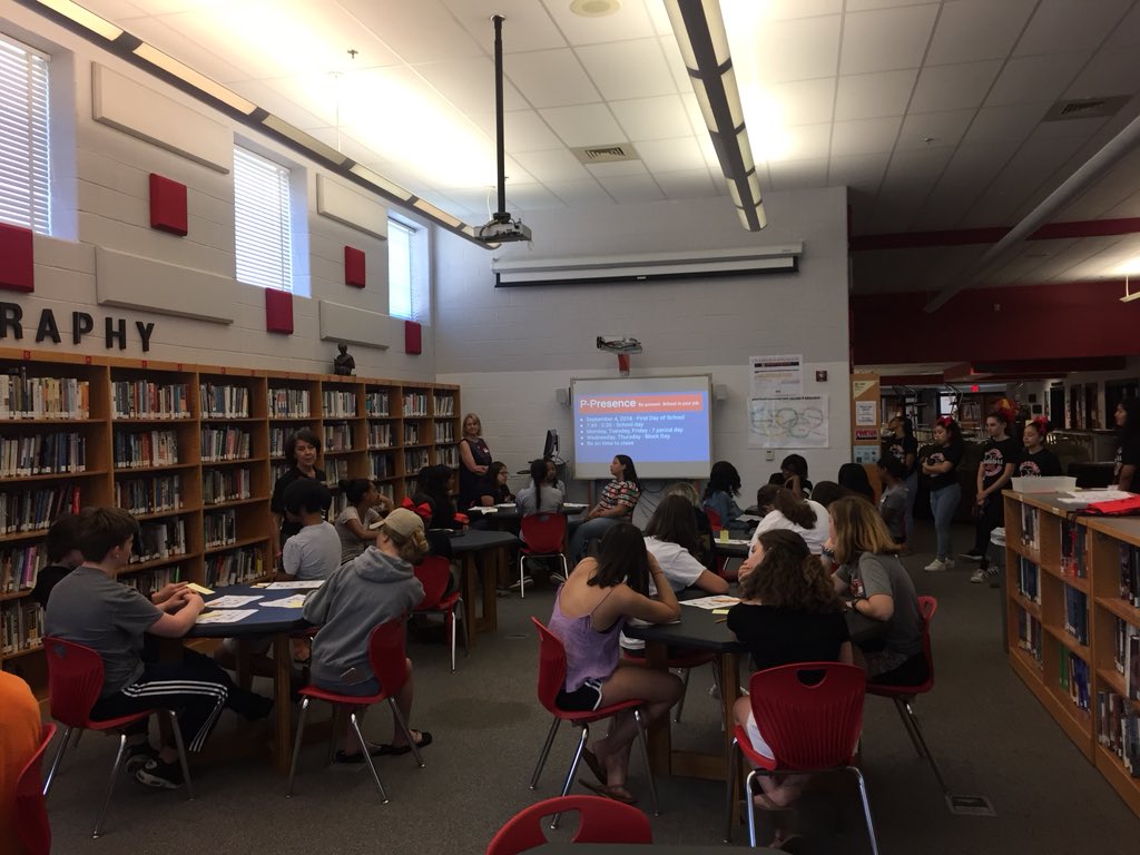 Great 9th grade Sneak Peek today! Welcome to our newest Gladiators! Two more dates to come get a jump on high school! July 31 &amp; Aug 16, go to our website to sign up. Space is limited, so sign up today!🔴⚫️