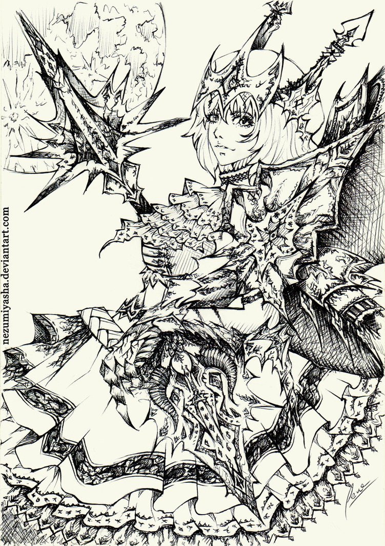 Stalking my old deviantart. Early 2015 works and a premonition of what my art was about to become years from then 
