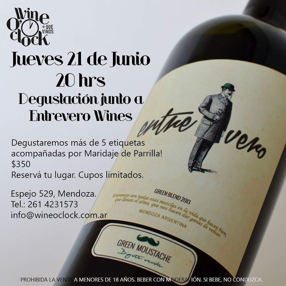 taninosarg's tweet photo. #AgendaTaninos 🇦🇷 para #Mendoza para MAÑANA #jueves21 de #junio
🗣 Degustación y maridaje a la parrilla 🍴🍷 con @EntreveroW
📆 #Jueves21deJunio
🕐 20hs
📌 @Wineoclockmdz
☎ 2614231573
💲350 p/p ➡incluye degustación 5 etiquetas ➕ maridaje en parrilla
📧 info@wineoclock.com.ar https://t.co/wPV62KbE1O