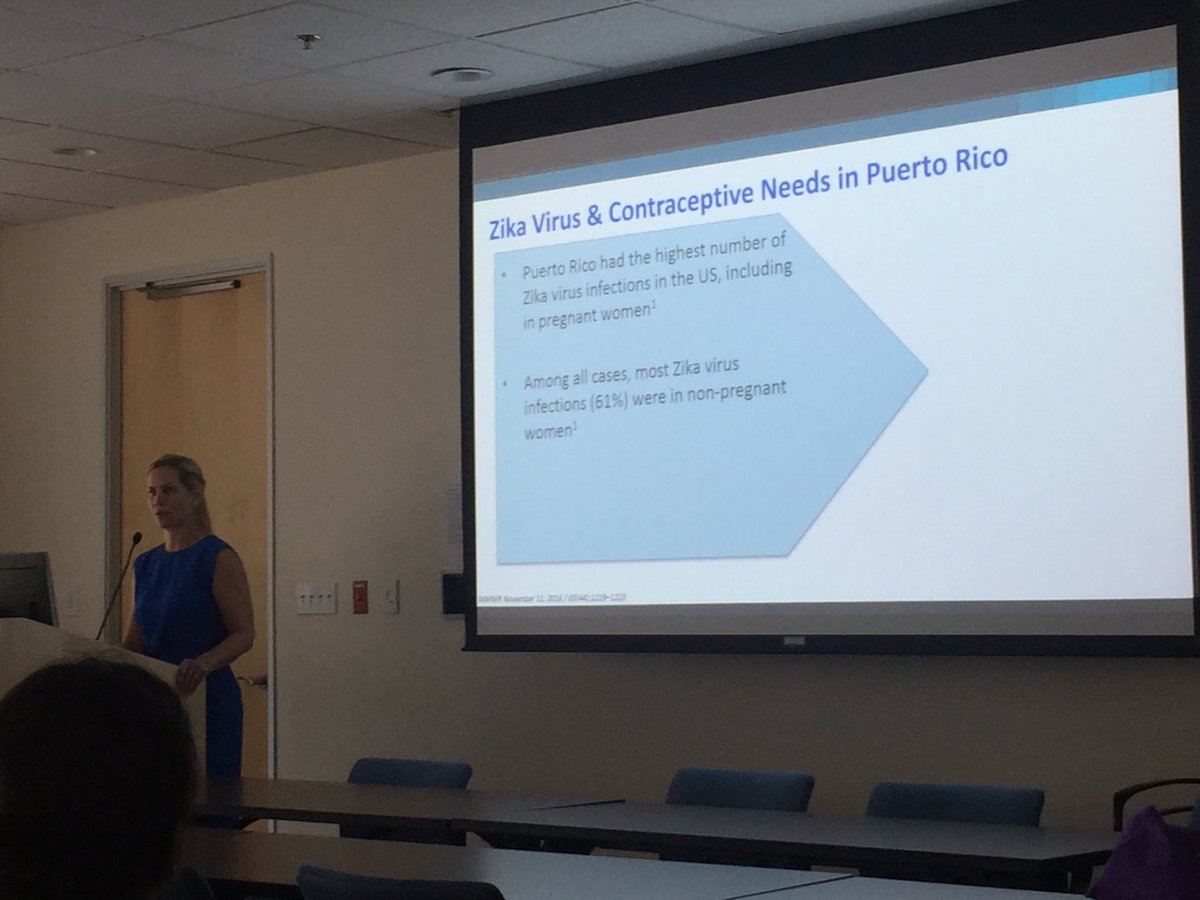 Great lecture by visiting professor Eva Lathrop on Zika at Women’s Global Health Symposium