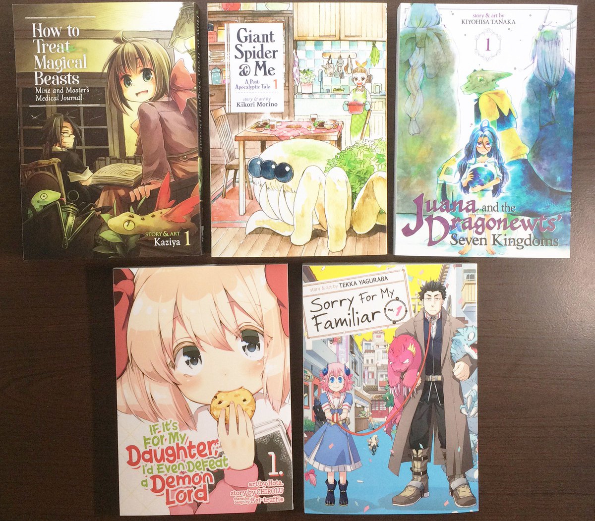 Seven Seas On Twitter Fantasy Prize Pack Includes How To Treat Magical Beasts 1 Https T Co X4nlaeoqu6 Giant Spider Me 1 Https T Co Gzksgiqxip Juana 1 Https T Co S13ybbtbc0 If It S For My Daughter Manga 1 Https T Co Dwqufeu3g5