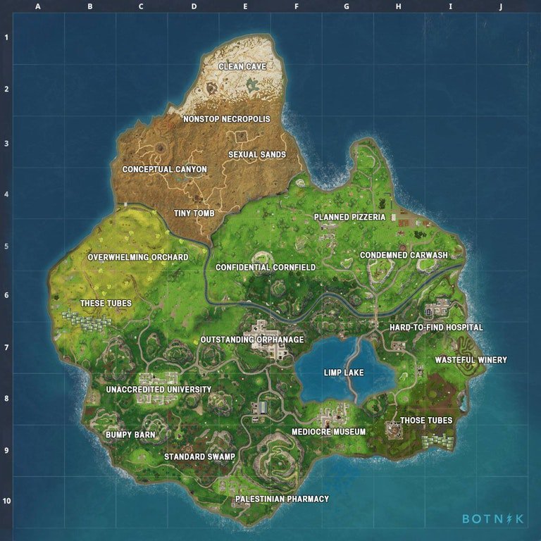 Fortnite Season 9 Map Reddit Fortnite Season 6 Week 9 Challenges Ign