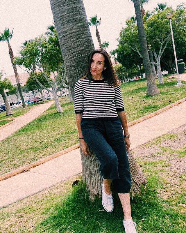 palomasadki's tweet photo. Verano...y navy...😍💙 #navylook #rayas #lookmarinero #malaga https://t.co/5byMtK6URA https://t.co/tT2srnict2