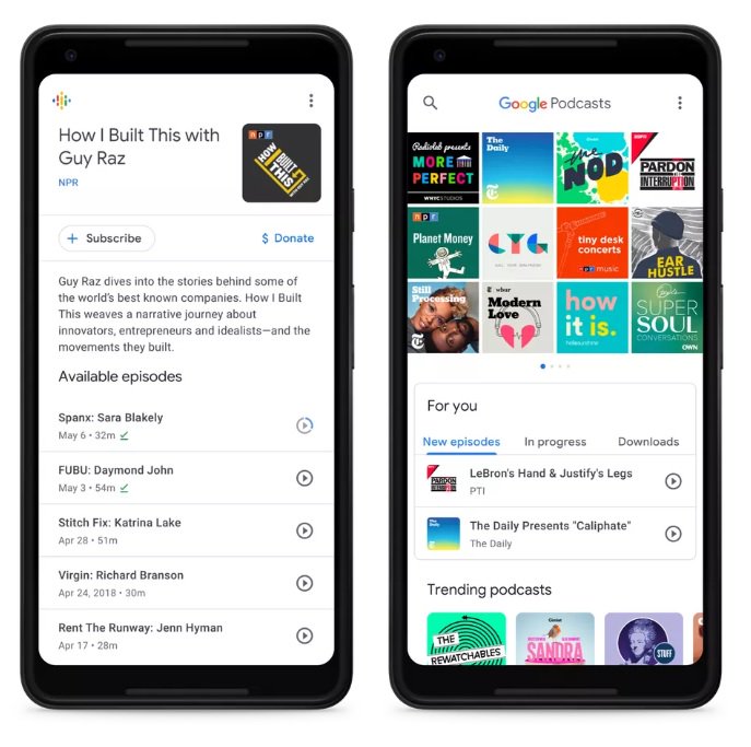 Google Launches a Podcast App for Android bit.ly/2JTYOhF Visit nimbooks.com