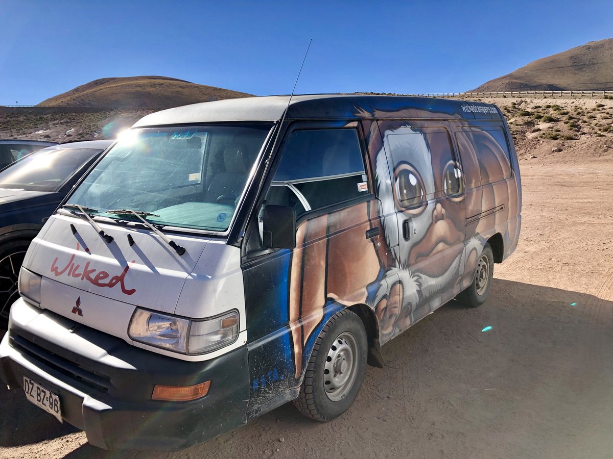 Chris Paukert (@cpautoscribe) on Twitter photo If I had a #Mitsubishi van and I lived in Chile, this is exactly how I would paint it.
#Gremlins #Gizmo #DontGetThemWet @roadshow <a href="/mitsucars/">Mitsubishi Motors USA</a> If I had a #Mitsubishi van and I lived in Chile, this is exactly how I would paint it.
#Gremlins #Gizmo #DontGetThemWet @roadshow <a href="/mitsucars/">Mitsubishi Motors USA</a>