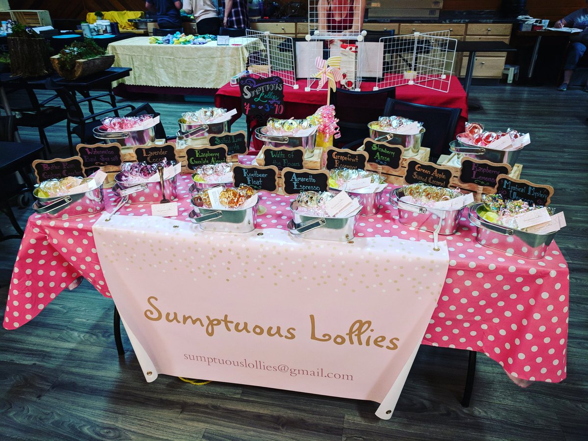 Come out to the fort Saskatchewan legion 4-8 for the indoor market!!! @ftsask #indoormarket #crafters #lollies #summer #hotsummernight