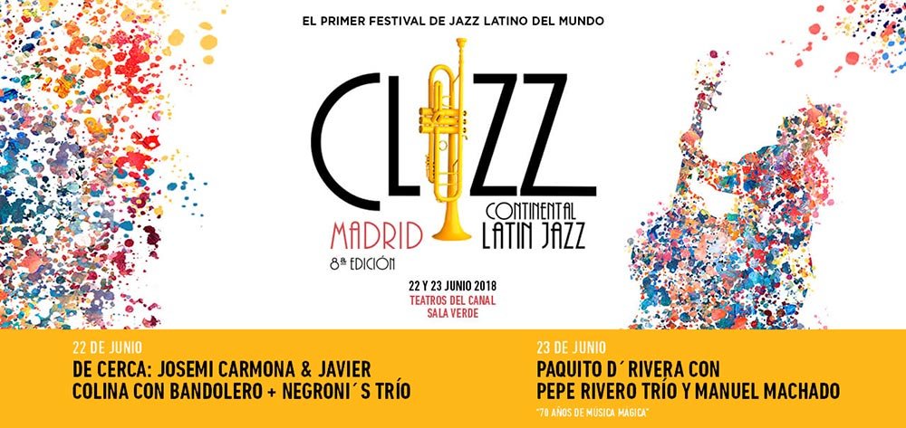 June 23, CLASS Continental Jazz, Paquito with the Pepe Rivero Trio in Madrid. buff.ly/2tbYpNa