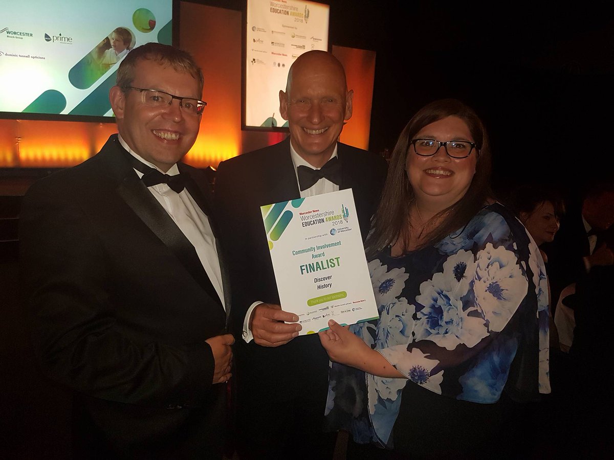 DiscoverhistPH's tweet photo. We were proud to win in 2017 and equally honoured to be finalists for 2018.Well done to @HeartstartMVN who won the category we were in-Community Involvement #WEAwards2018 #welldone #Congratulations @worcesternews @bbchw #WorcestershireHour #summersolstice #heartstart https://t.co/5stEv4XxA9
