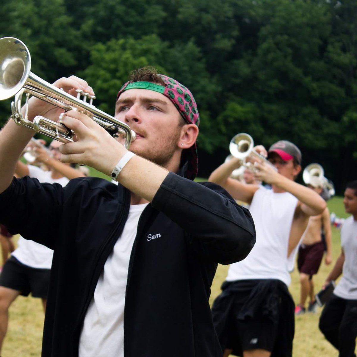 SamTasticElite's tweet photo. Post about summer band and that spring training is over. #dci2018 https://t.co/L84zV5m3Hl