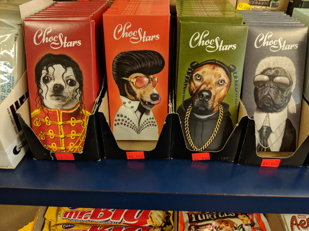 prplhaze's tweet photo. Found these at the store near my work. Michael Jackson, Snoop, Lady Gaga, The Queen.... I am dying #FurryTrash #ChocStars https://t.co/ozwKIfxgbl