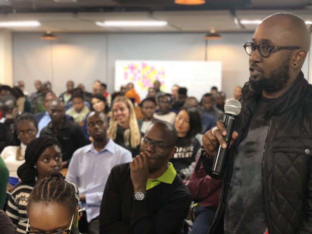 uxnairobi's tweet photo. Incase you missed it, here are some phew photos from our fireside chat with Adam Reineck- Global Design Director at IDEO. org. We plan to do more of this every month. #uxNairobi #nairobidesign https://t.co/Qe4spbl30a