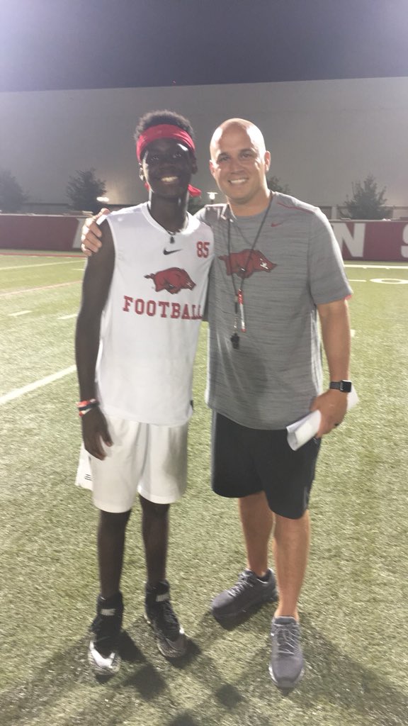 I had fun being able to learn from these coaches, Not only the game of football but the tools my generation will need to succeed in life. Thank you <a href="/coachchadmorris/">Chad Morris</a> <a href="/coachjstepp/">Coach Justin Stepp</a>