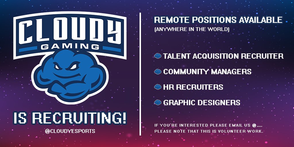 Cloudy eSports tweet media