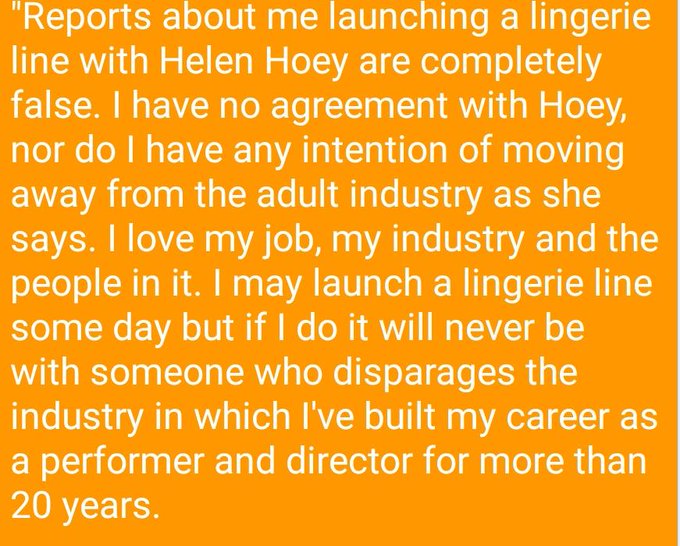 In response to an article I read online about me starting a lingerie line... https://t.co/GCisdmrVEB