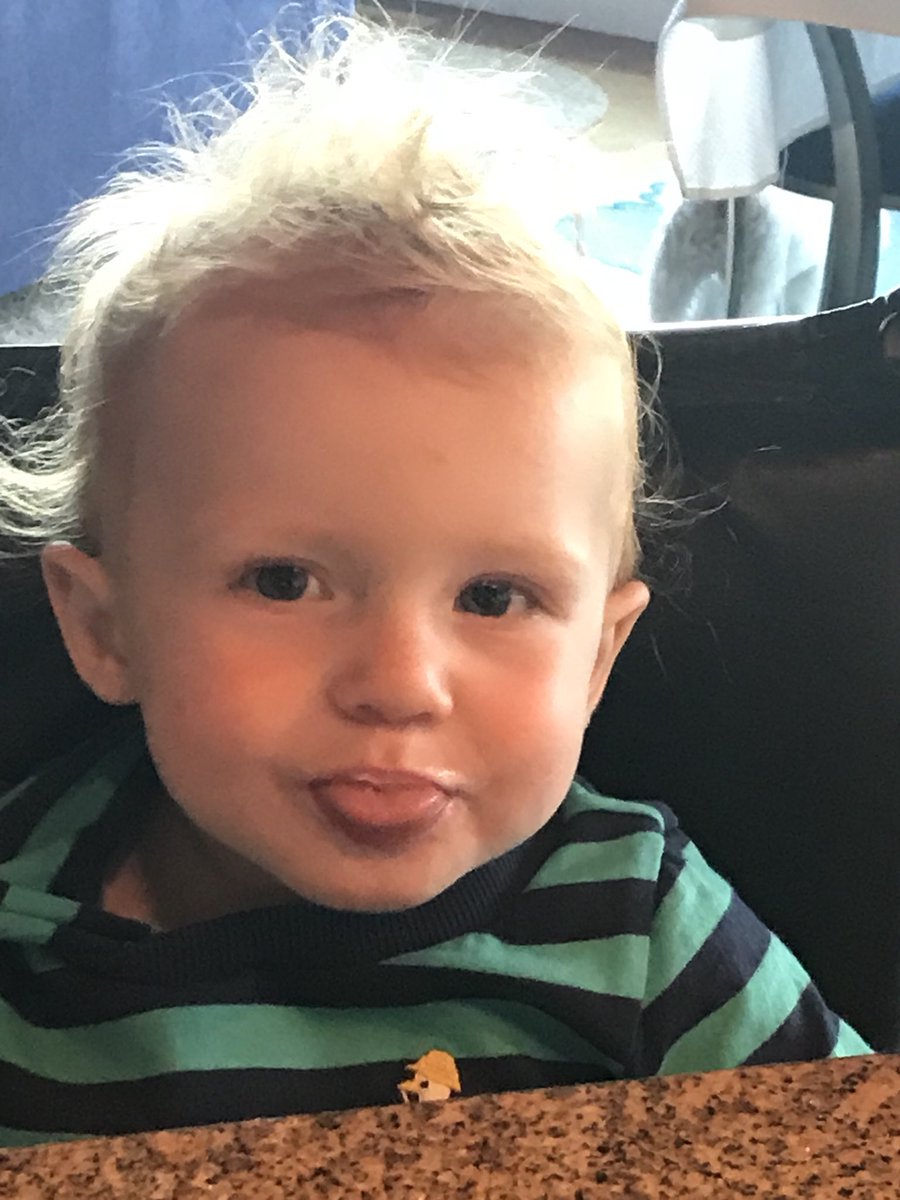 Boat hair and don’t care! Carter loves the boat.