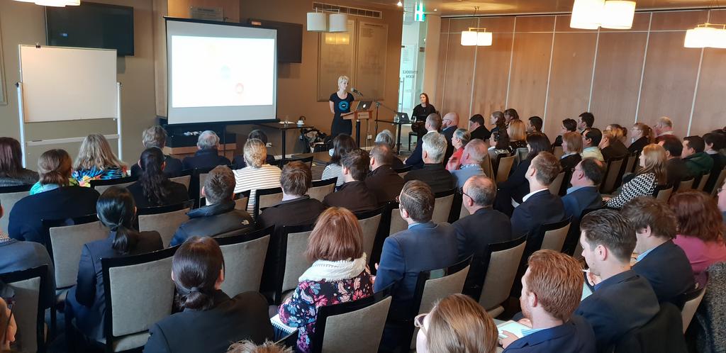 A full house in #Ballarat today with <a href="/SaffronBush/">Saffron Bush</a> kicking off the <a href="/Xero/">Xero</a> Refresh