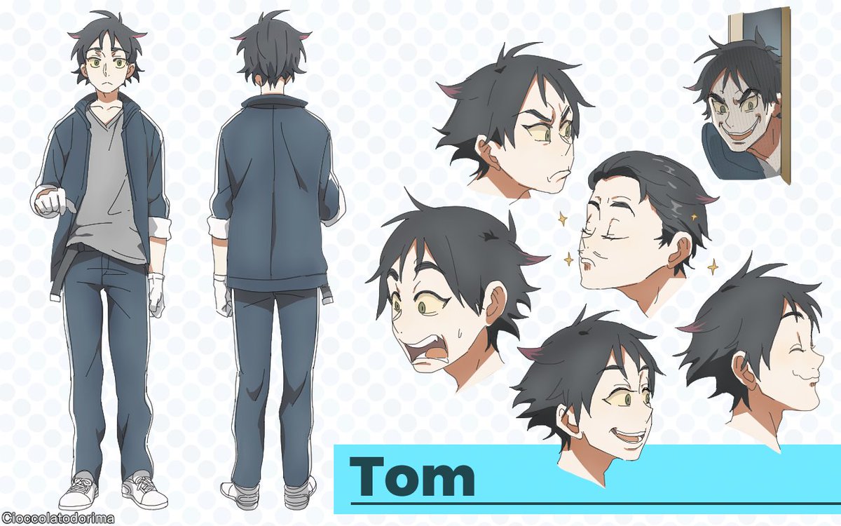 cioccolatodorima on twitter i tried to draw tom and jerry as anime