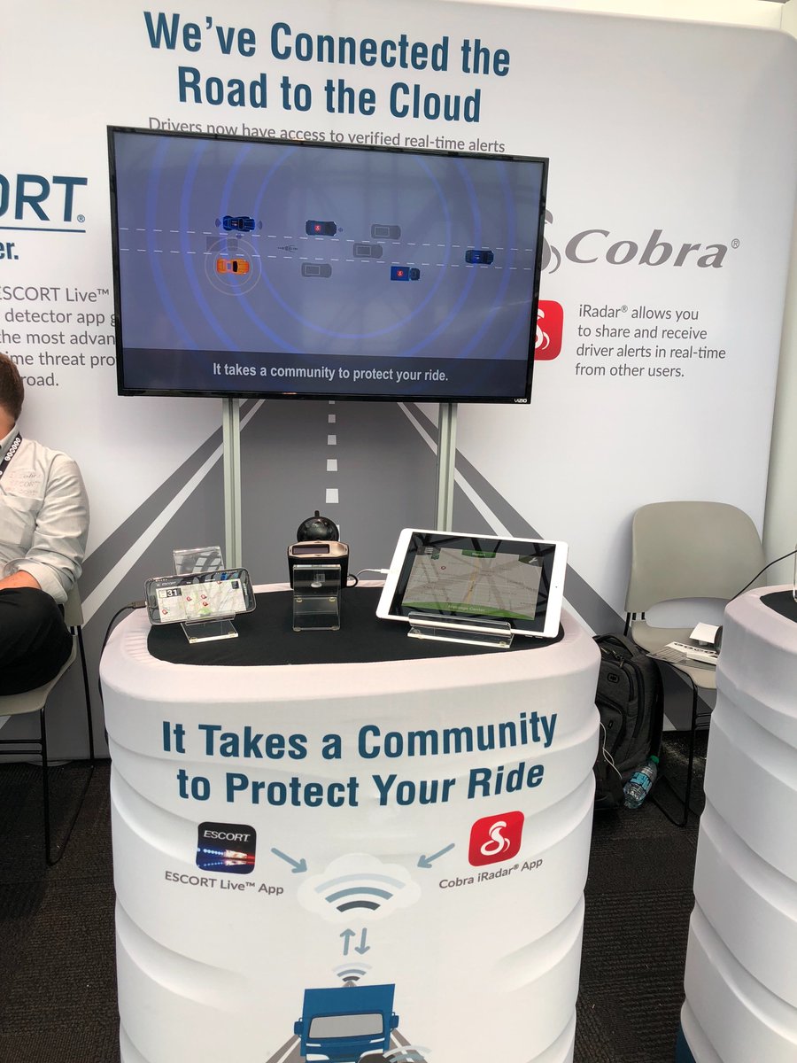 sharon73304780's tweet image. Great idea to keep your car and occupants safe!
#CEWeekNY #CobraElectronics