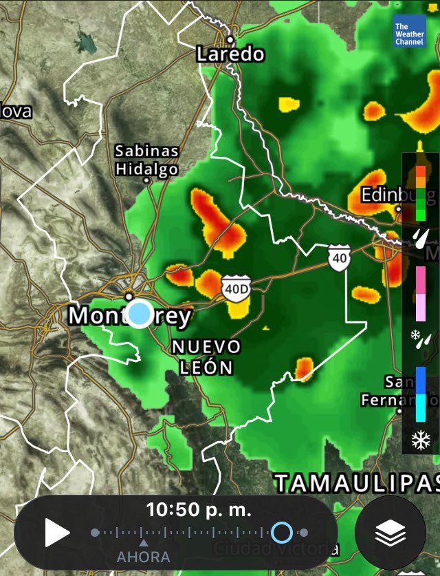 *AVISO* Protección Civil NL informa: Un fenómeno meteorológico provocará una zona de inestabilidad en nuestro estado en el cual se generara un sistema de tormentas intensas en corto tiempo entre la tarde del miércoles 20 y el jueves 21 de Junio, extreme precauciones.