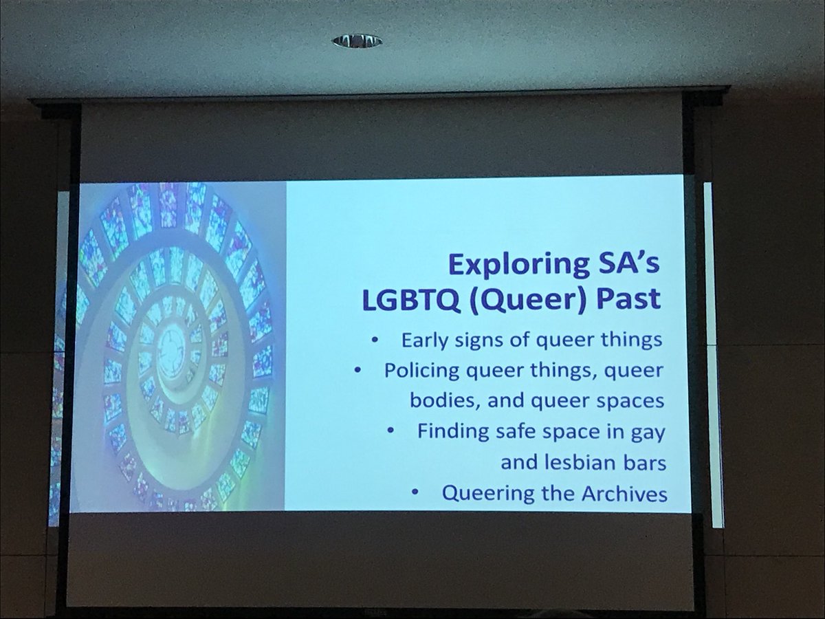COSAequity's tweet photo. Thank you @UTSA_Libraries for tenaciously excavating and archiving the struggle, strengths, and contributions of LGBTQ+ communities in San Antonio.  These stories are an important part of our city’s history, present, and future. #Pride2018 🏳️‍🌈 https://t.co/z5kSduUK0y