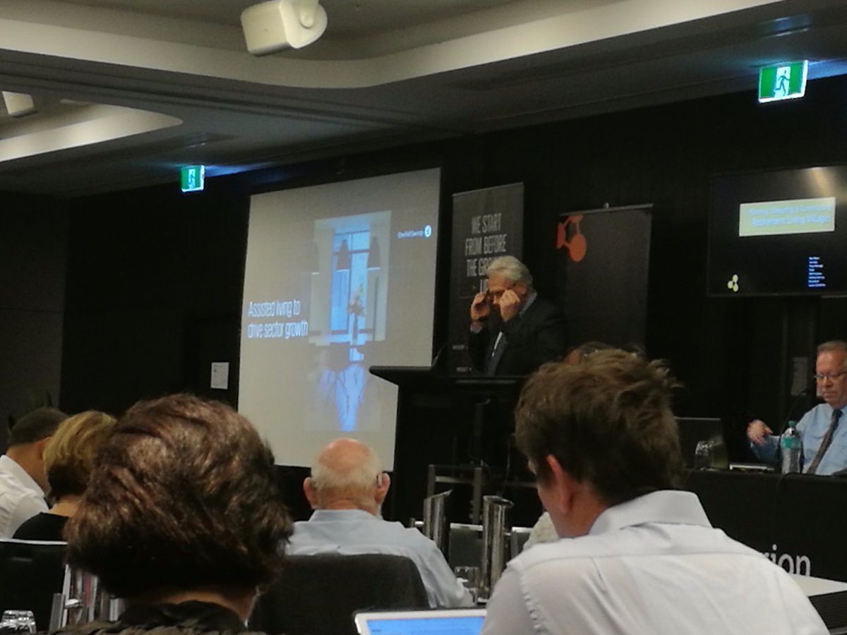 According to Bruce Message from <a href="/OneFellSwoop/">hapax legomenon</a>, assisted living for 80+ is popular in other countries but almost non existent in Australia. There is growing demand and a significant opportunity for #SeniorsLiving and #Care developers and operators. <a href="/COTAAustralia/">COTA Australia</a> <a href="/cotteeparker/">Cottee Parker</a>