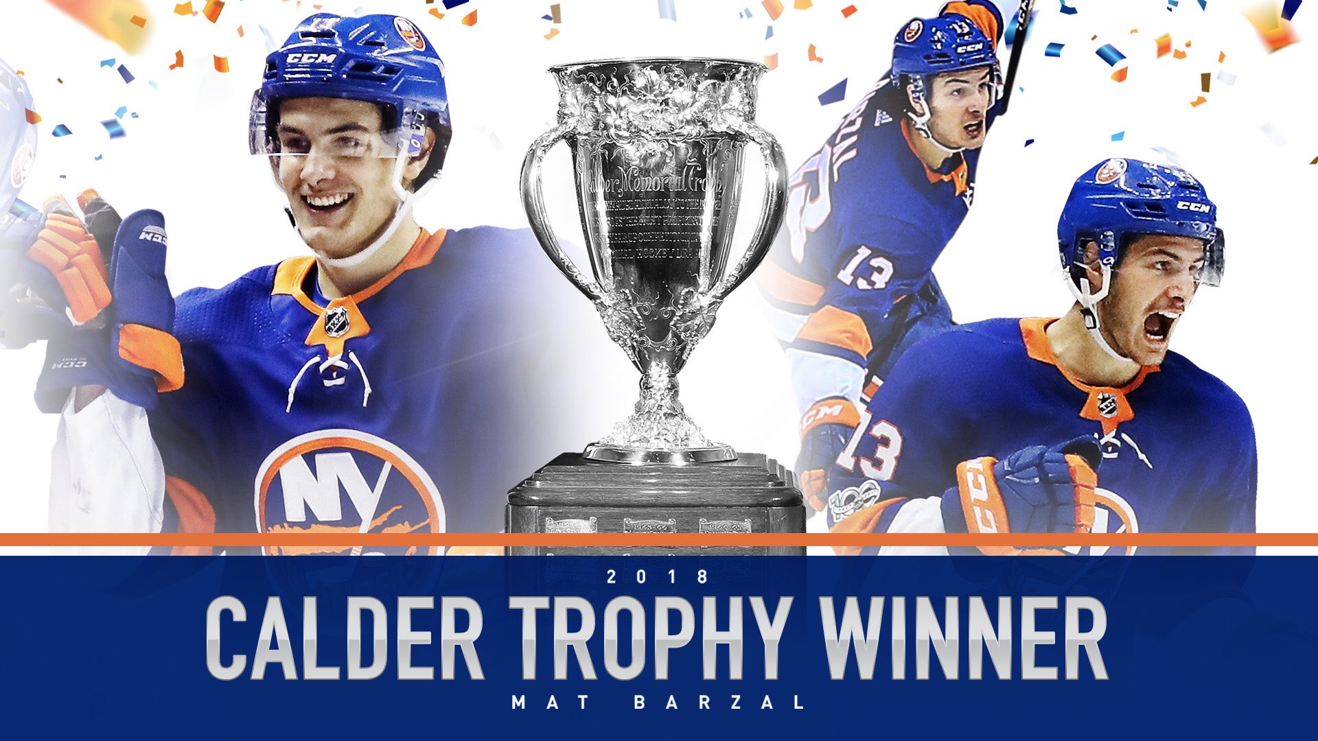 New York Islanders' Calder Trophy Winners
