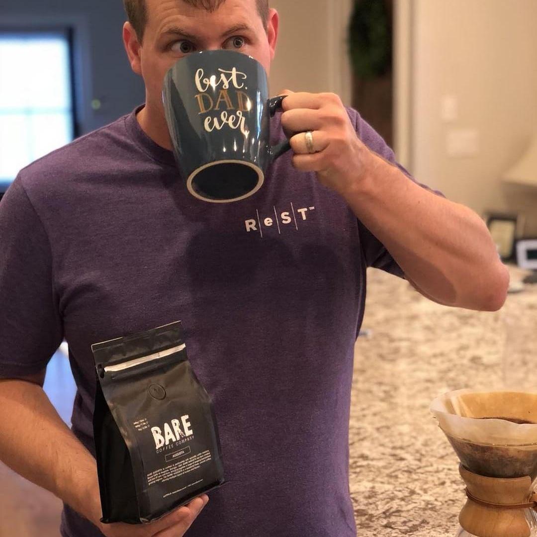 BareCoffeeCo's tweet photo. Love this photo taken by Alex Brooks of @stucantswim enjoying the #BareAugusta blend, roasted by our #coffeeroaster partners, @BuonaCaffe #augusta #georgia #usa. Order your favourite #barecoffee #online at https://t.co/aoJvIv4swi
#coffeelover #coffeetime #coffeeathome #home https://t.co/apPWmuuFqr