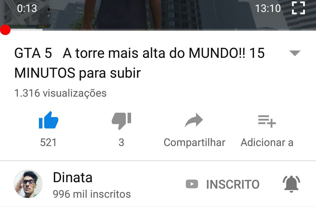 Claaudineey's tweet photo. @DinataGplay quase 1 milhão já em, aguenta um pouco!!! https://t.co/lrOZe9q4jV