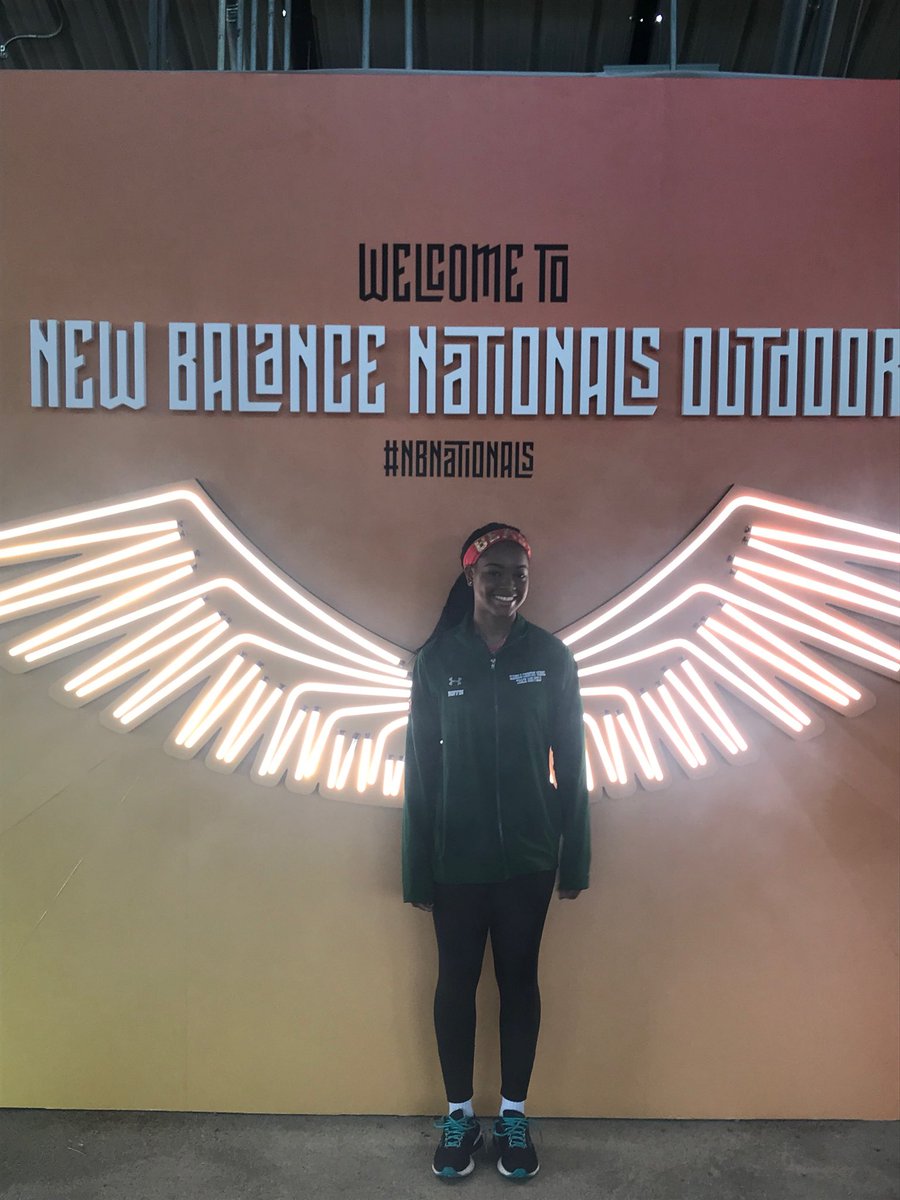 GCSDragons's tweet photo. Good luck to Amanda Ruffin as she  competes in New Balance Outdoor Nationals. Amanda will be competing in the 100 meter dash and the long jump. Go Dragons!!! https://t.co/bvyIM2XF6S