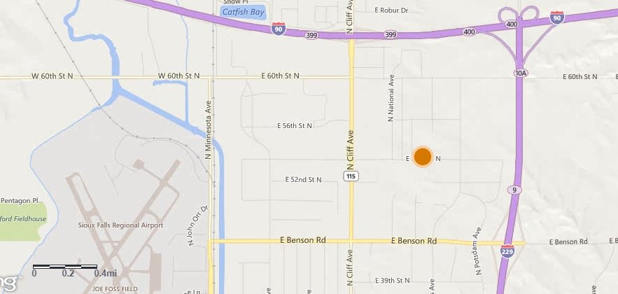 sioux falls power outage map Argusleader911 On Twitter Xcel Energy S Outage Map Shows Over sioux falls power outage map