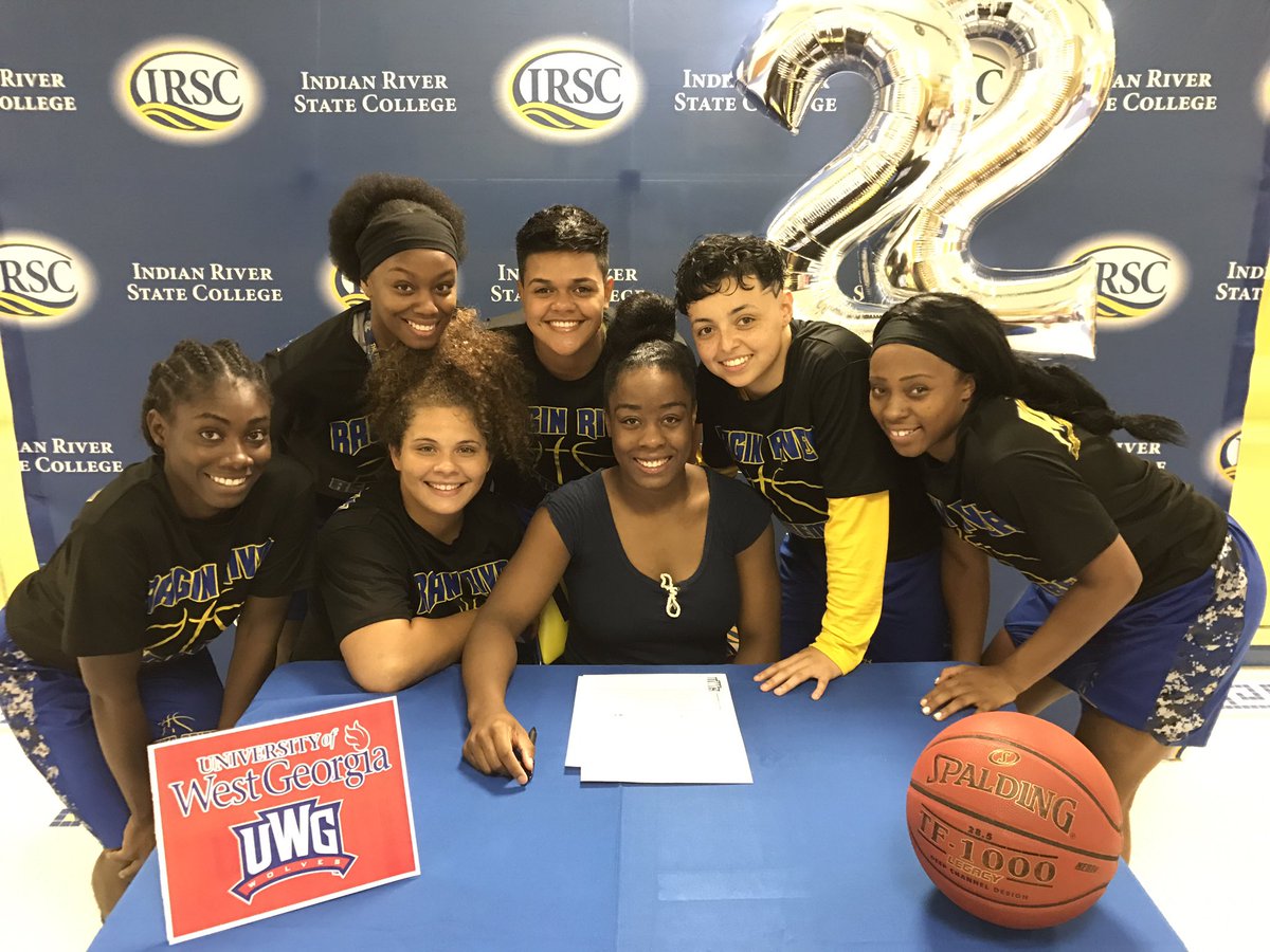 INDIANRIVER_WBB's tweet photo. It's OFFICIAL! Indian River's Edley Drawhorn has signed with NCAA D2 University of West Georgia. Drawhorn was 1st Team All Conference, All State, All Region 8 and led the River in scoring/rebounds and held a 3.9 GPA. We are so proud of you!  #JUCOsteppingstone #RiverPride https://t.co/DfneBaQM4k