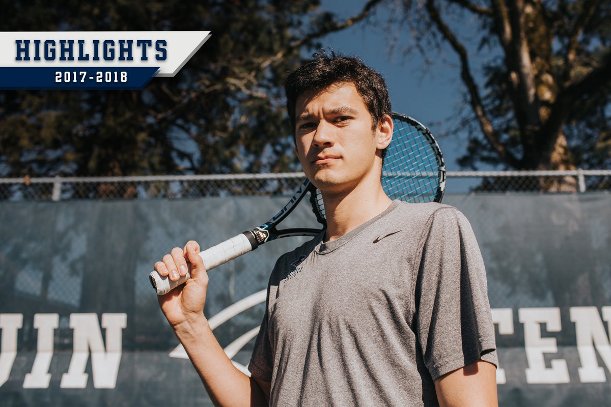 GFUAthletics's tweet photo. 2017-2018 Highlight: Spencer Watanabe became the first men's tennis athlete to compete in the NCAA National Championships in program history! #GFUYearInReview https://t.co/nhuTtFNKk6